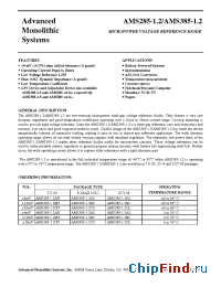 Datasheet AMS285-1.2AN manufacturer AMS